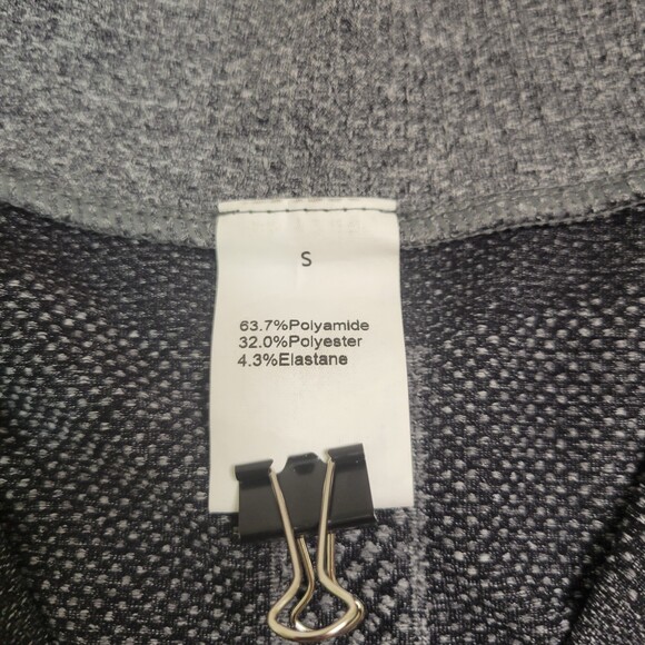 Gray compression athletic long sleeve half zip top size small NWOT - Picture 7 of 8